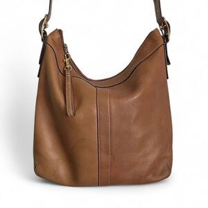 Vintage Coach #9325 'Retro Medium Slim Duffel Sac' Tan